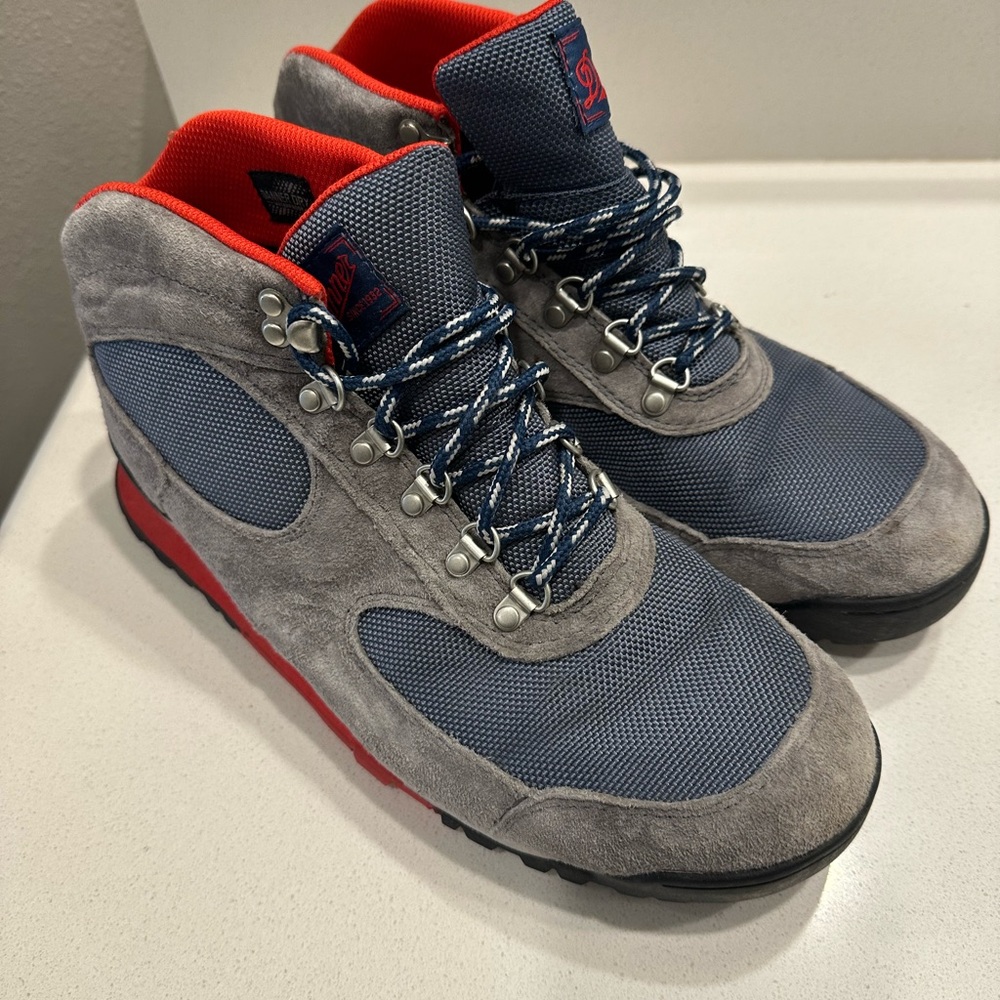 Danner Gray and Red Men's Sneakers